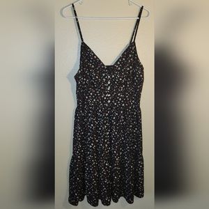 SHEIN Plus Ditsy Floral Print Cami Dress